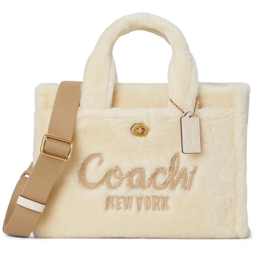 Coach Shearling Cargo Tote